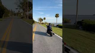 Tropical Trail Merritt Island this morning and Mrs DBM on her Indian Chief Bobber Dark Horse [upl. by Iba960]