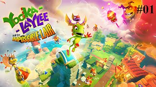 YookaLaylee and the Impossible Lair PS4 01  2019 [upl. by Yllehs]