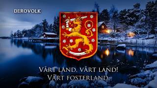 National Anthem of Finland Swedish Version  quotVårt landquot [upl. by Willis]