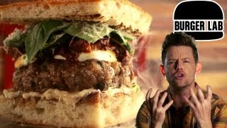 The Italian Meatball Burger  Burger Lab [upl. by Nnahs]