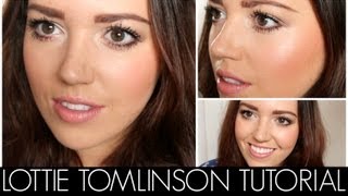 Lottie Tomlinson Everyday Makeup Look  velvetgh0st ♡ [upl. by Nickie]