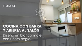 VIDEO400 🎉 De Cocina Cerrada a Cocina Abierta Al Salón con Barra 🛠️ [upl. by Alleacim]