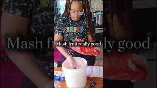 Wine Making  Strawberry Wine winemaking hobbies [upl. by Nygem120]