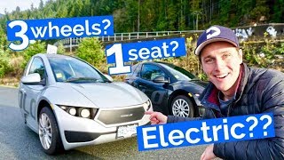 Is a 3 wheeled electric car the FUTURE of commuting  SOLO [upl. by Beret520]