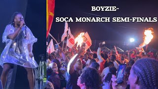 Boyzie Power Soca Monarch Semi Finals 2024 [upl. by Rehctelf]