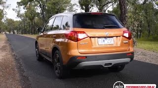 2016 Suzuki Vitara S Turbo 0100kmh amp engine sound [upl. by Llebyram]