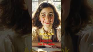 Anne Frank’s Untold Story A Journey of Hope Courage and Legacy [upl. by Aynik381]