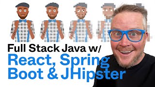 Full Stack Java with React Spring Boot and JHipster [upl. by Irrab]