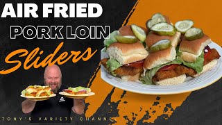 Best Ever Air Fried Pork Sliders [upl. by Harp]