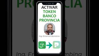 Activar el Token del Banco Provincia desde Cuenta DNI [upl. by Lazare700]