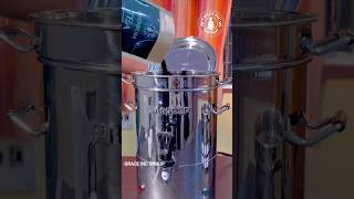 Pradeep stainless steel  Ibrew  Black tea decoction Maker with Heating coil More Info 9176555995 [upl. by Roban]