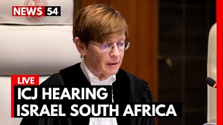 WATCH LIVE ICJ Hearing Today  Israel and South Africa Genocide Case [upl. by Cataldo]