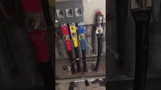 electrical cable termination and lug fixing [upl. by Bird324]