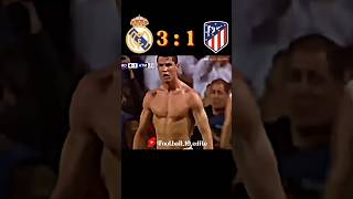 Real Madrid 🆚 Atleticomadrid  31 Championship leag final☠️shorts football youtube ronaldo [upl. by Clotilda]