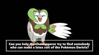 New Pokemon Latex Suit Ideas Dartrix Pokemon Sun and Moon [upl. by Washko]