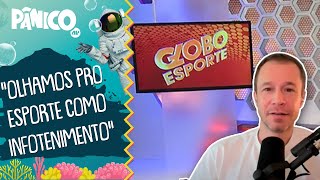 Tiago Leifert conta COMO DESLIGOU O TP DO GLOBO ESPORTE PARA SE LIGAR MAIS COM O PÚBLICO [upl. by Munt]