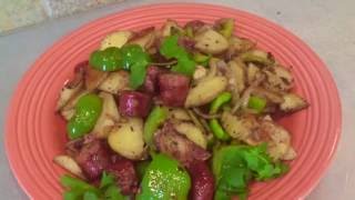 How to make Kielbasa hash Cooking with Caleb 10 [upl. by Acnaib]