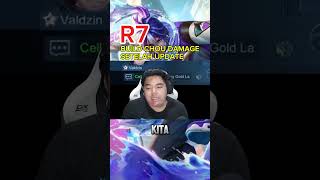 R7 UPDATE BUILD CHOU DAMAGE r7 rrq patchbaru chou mobilelegends mlbb gaming gameplay shorts [upl. by Oivalf]