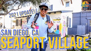 Seaport Village in San Diego  All You Need To Know Before You Go In 2021 [upl. by Odlamur]