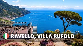 Walking in Ravello amp the Villa Rufolo 2022 4K [upl. by Attena]