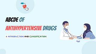 ABCD of Antihypertensive drugs introduction amp classification [upl. by Barbabas]