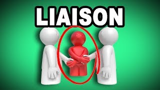 👩‍💼🔁 Learn English Words LIAISON  Meaning Vocabulary with Pictures and Examples [upl. by Laeira69]