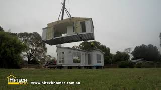 HiTech Homes “Granny Flat” Installation [upl. by Nnaxor]