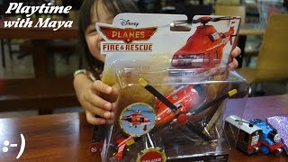 Disney Planes Fire amp Rescue Unboxing Blade Ranger [upl. by Frymire]