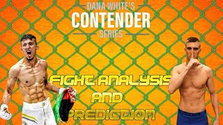 Contender Series Ahmad Suhail Hassanzada vs Dylan Mantello Fight Analysis amp Prediction Week 6 [upl. by Mirielle]