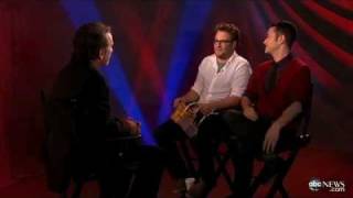 5050 Stars Joseph GordonLevitt and Seth Rogen Discuss Frustrations with Peter Travers [upl. by Uzial]