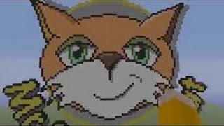 MR STAMPY CAT SPEED BUILD  Stampylonghead MINECRAFT PIXEL ART [upl. by Dail201]