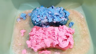 Soaked Soap and Laundry Powder 💜 Sponges Squeezing and Handmixing 💜 ASMR [upl. by Bloom]