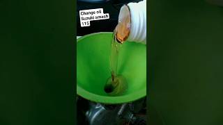 SUZUKI SMASH OIL CHANGE shortsvideo shorts shortvideo castroloil short diy castrolengineoil [upl. by Doxia]