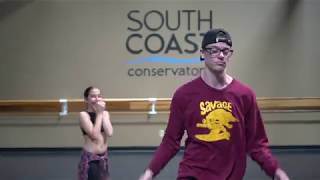 How To Floss a Popular Hip Hop Dance Move  How to Tuesdays with South Coast Conservatory SCC [upl. by Carli]