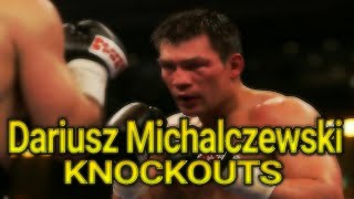 Dariusz Michalczewski Knockouts [upl. by Aneekat692]