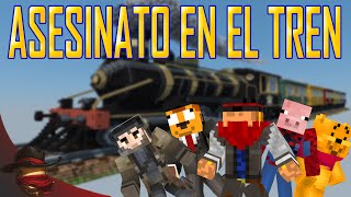 Asesinato En El Tren  Murder Minecraft  Con Sara Luh Exo y Gona [upl. by Clymer]