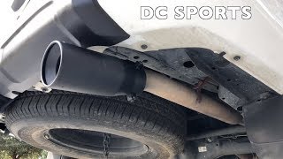 Toyota 4Runner  Exhaust Tip Installation and Sound Comparison [upl. by Ariaes24]