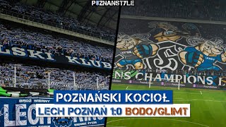 POZNAŃSKI KOCIOŁ LECH  Bodø 23022023 fanatyczny doping Kibiców Kolejorza [upl. by Lerej]