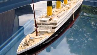 Titanic Model Sinking [upl. by Mishaan]