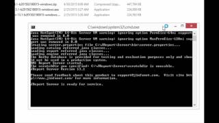 installing jreport server [upl. by Manara]