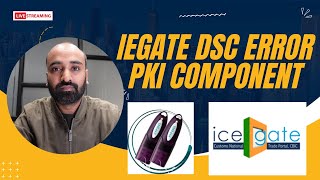 ICEGATE PKI not found resolve  No PKI applet found [upl. by Intisar]