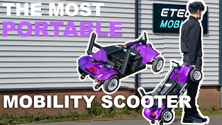 The Most Portable Lightweight Mobility Scooter  Etech Mobility MS 270 [upl. by Nylahs]