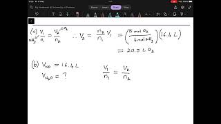 Using Avogadros Law [upl. by Notsua631]