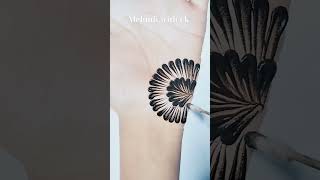 Simple and easy dotted mehndi design 😍 new stylish trandy beautiful mehndi design 💯 shorts video [upl. by Okimuk]