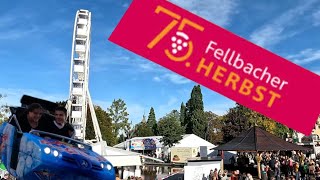 Stimmung und Weingenuss in Fellbach75 Fellbacher Herbst 2024Clip by KirmesTime [upl. by Alesiram]