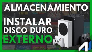 🎮 INSTALAR Disco Duro Externo Xbox Series SX Mejor Explicado2021 [upl. by Eemak629]