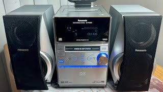 Panasonic DVD Stereo System SAPM39D 5 Disc Hybrid Bi Amp SystemWorksNo Remote [upl. by Dole147]