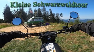 Brixton 250 Felsberg 🧭 Kleine Schwarzwaldtour [upl. by Airretnahs]