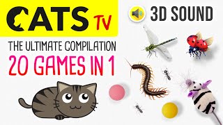 CATS TV  The ULTIMATE Games Compilation 20 in 1 3 HOURS [upl. by Miru]