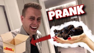 Ich habe ELEFANTEN SCHEISSE an Freunde geschickt 💩 PRANK [upl. by Yelsiap]